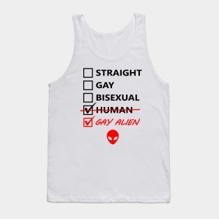 Gay Alien Tank Top